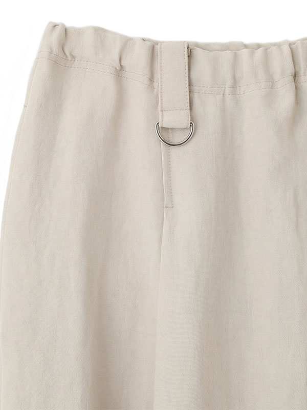 バックサテンリラクシーカーゴパンツ