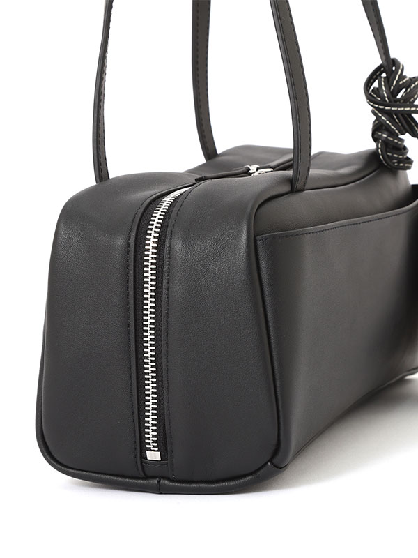 オープンポケットレザーボストン