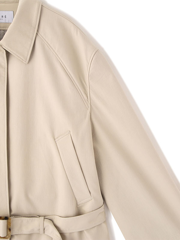 ステンカラーボンディングコート