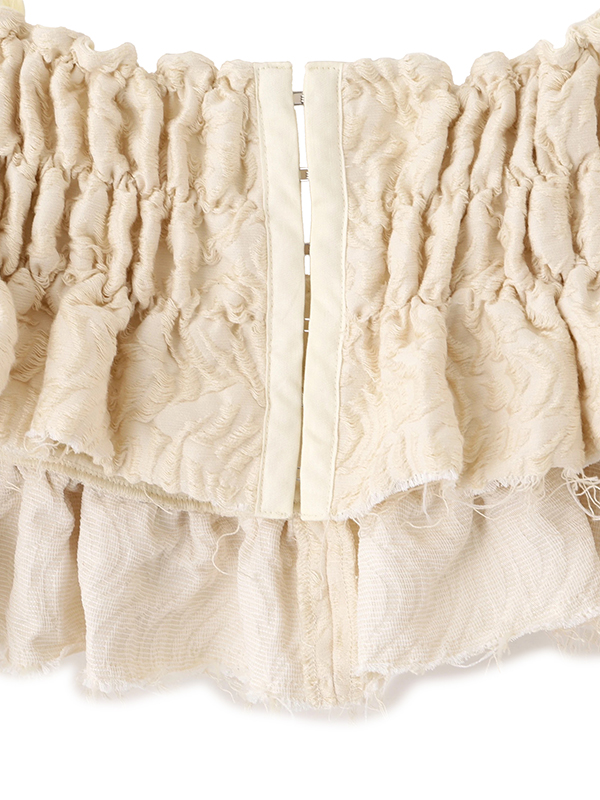 ジャガードオーバーキャミソール