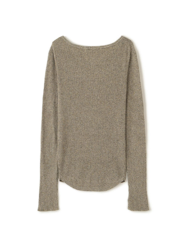 リネンヘルシーニットプルオーバー