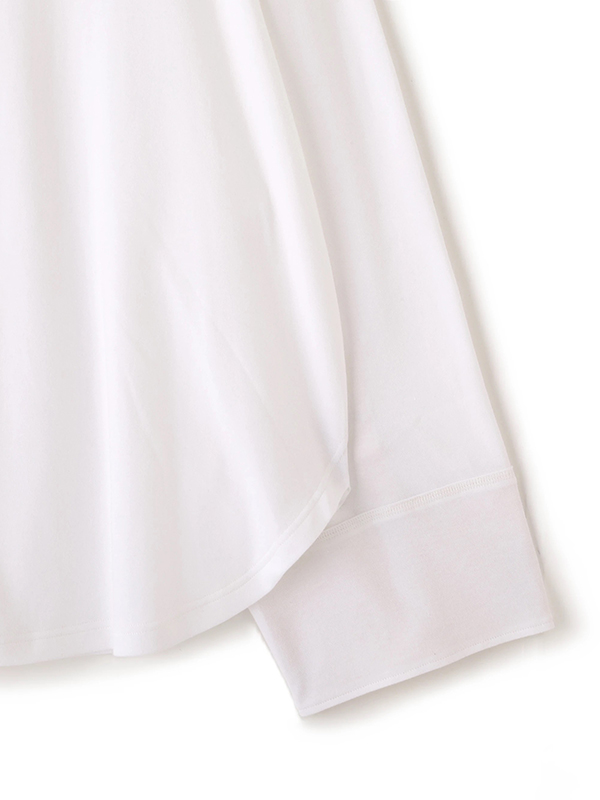 ボートネックカフスロンTee