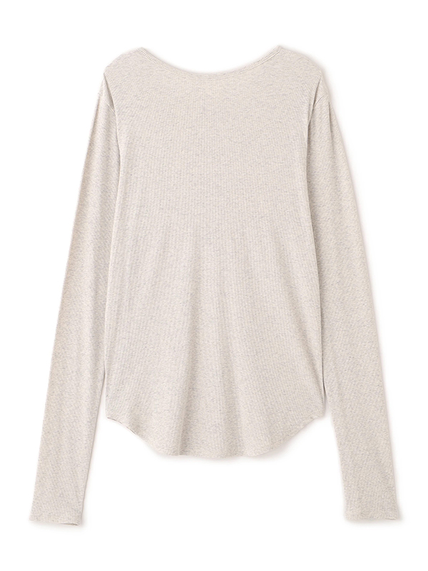 ヘンリーネックシアープルオーバー