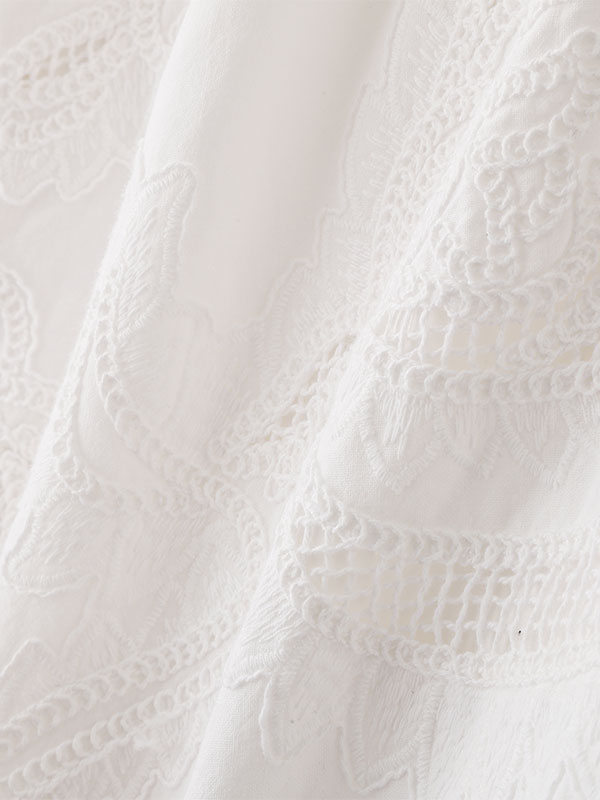 エンブロイダリーイージーパンツ