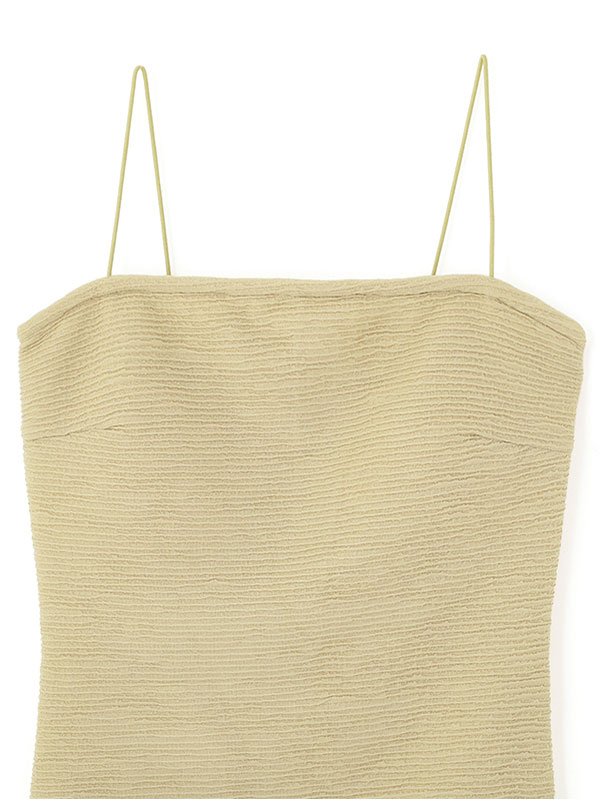 ナローストラップジャガードスウィムウェア