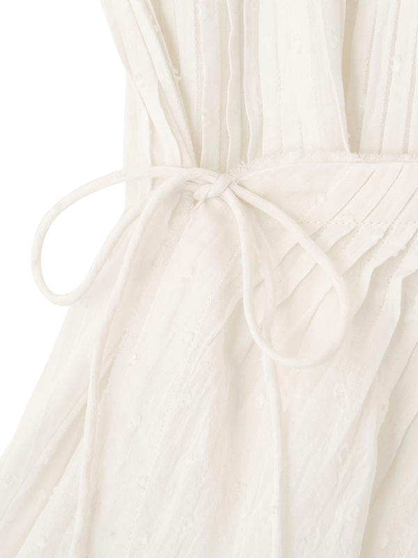 コットンドビーカシュクールキャミソール