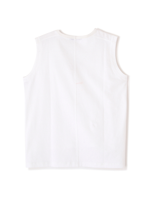 優先配送 ヘンプコットンスリーブレスプルオーバー(F WHITE): トップス トップス