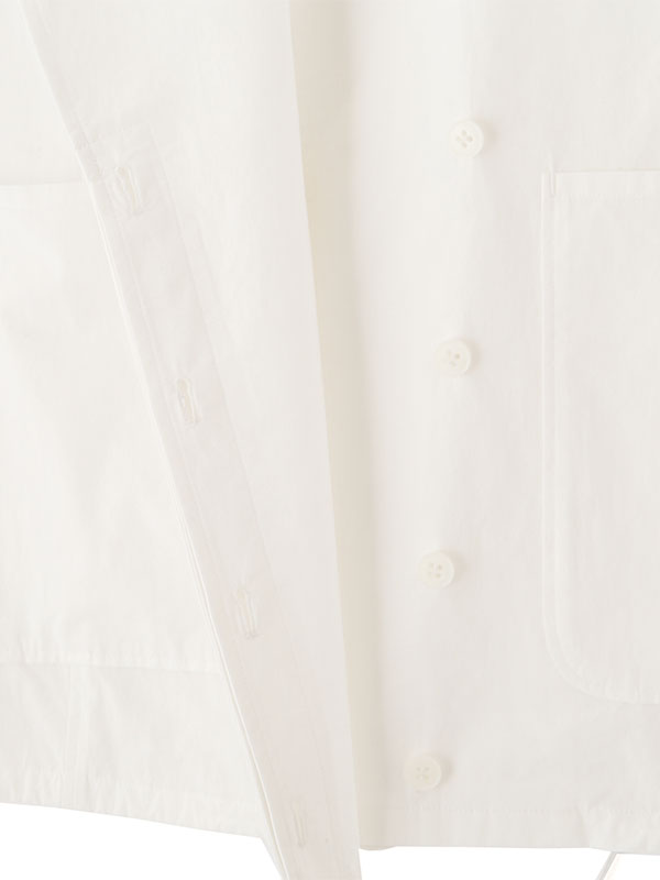 スリーブレスシャツジャケット