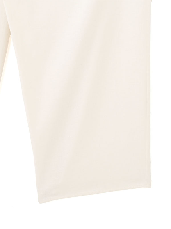 フロントラップシャンブルワイドパンツ