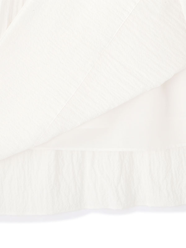 リネンサッカーロングワンピース(S WHITE): ワンピース │ ETRE