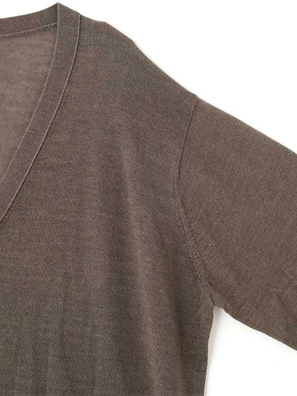 SANTEシルクカシミヤＶネックカーディガン