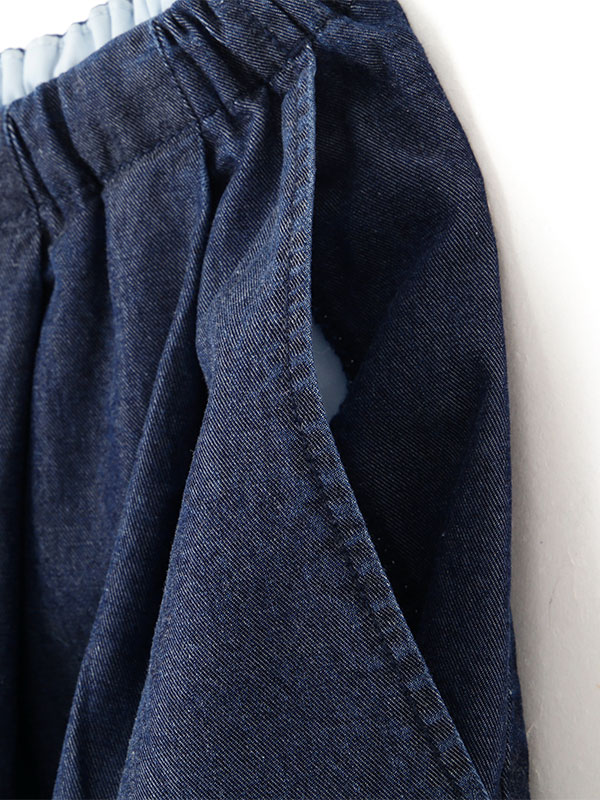 テンセルデニムリラクシーパンツ