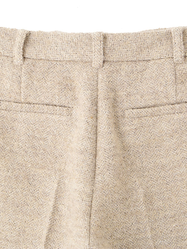 SANTEヘリンボーンツィードパンツ