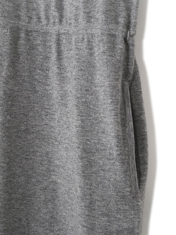 フロントファスナーニットオールインワン