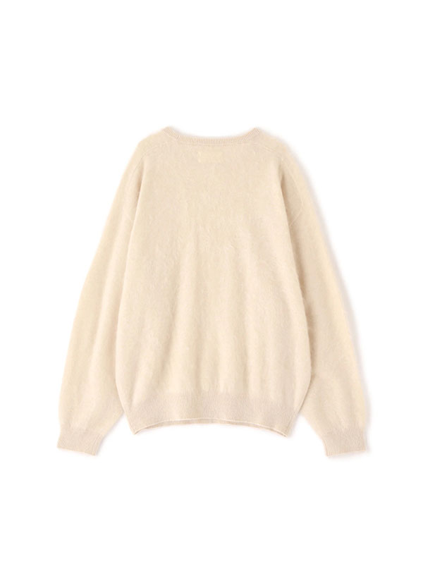 SANTEカシミヤヘアリーニットプルオーバー