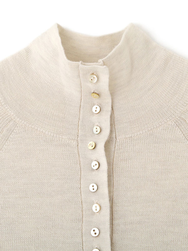 2wayコンフィーハイネックニットプルオーバー