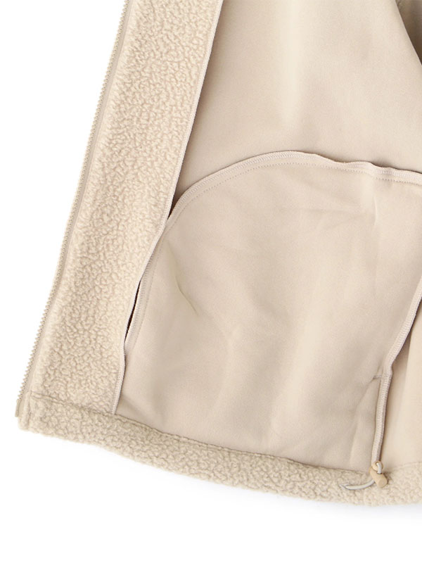 リサイクルボアフリースブルゾン