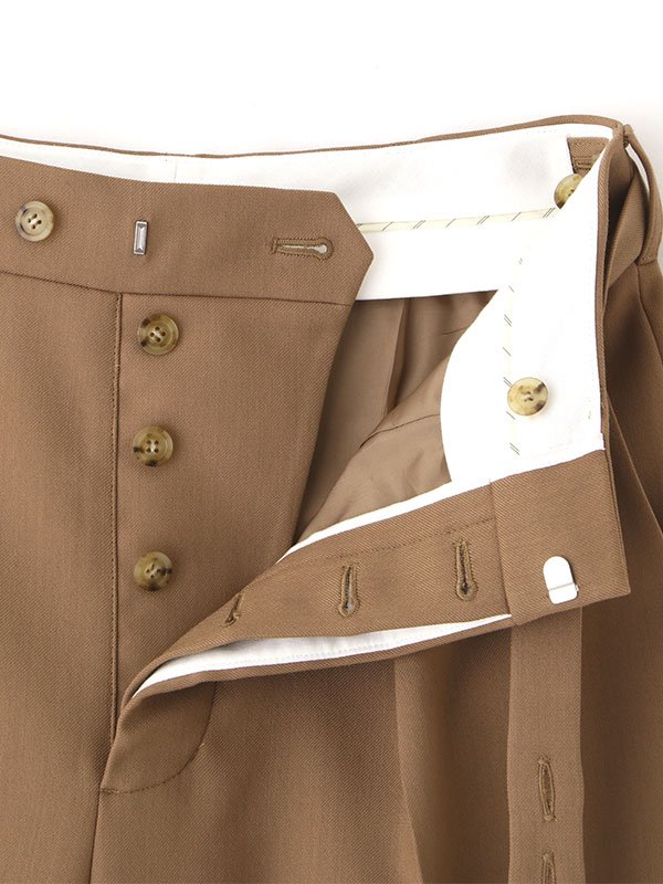 SANTEデザインベルトダブルフェイスパンツ