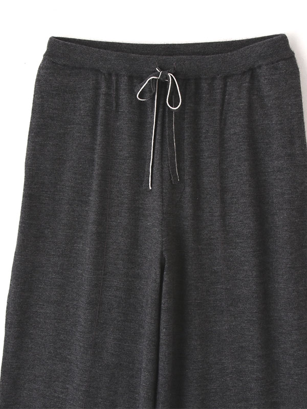 SANTEウールカシミヤニットパンツ