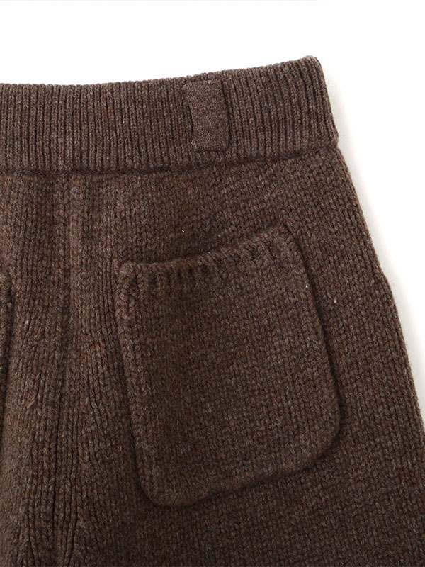 ローゲージニットショートパンツ