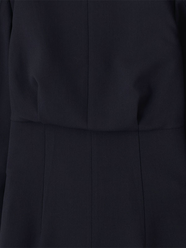 SANTEテーラードノーカラーオールインワン