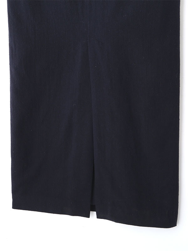 VネックIラインロングワンピース