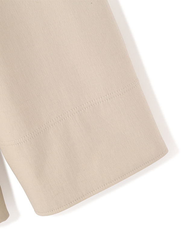 ステンカラーボンディングコート