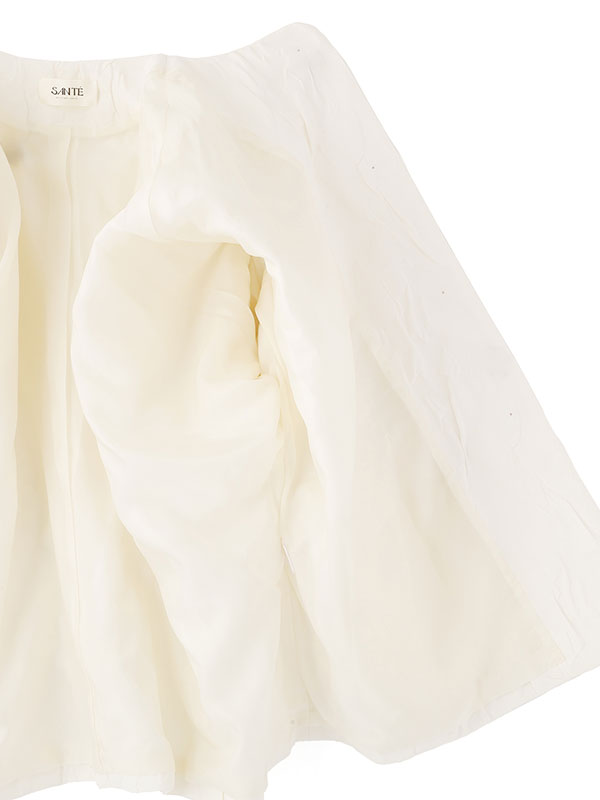 SANTEドルマンスリーブジャガードコート