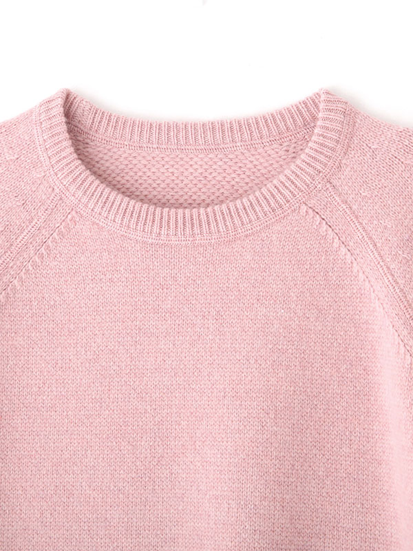 リバーシブルボックスニットプルオーバー