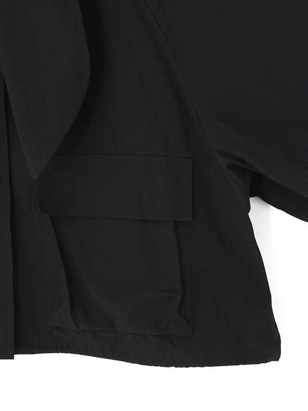 スカーフライトシャツブルゾン