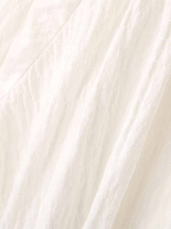 オフショルダーボリュームスリーブブラウス