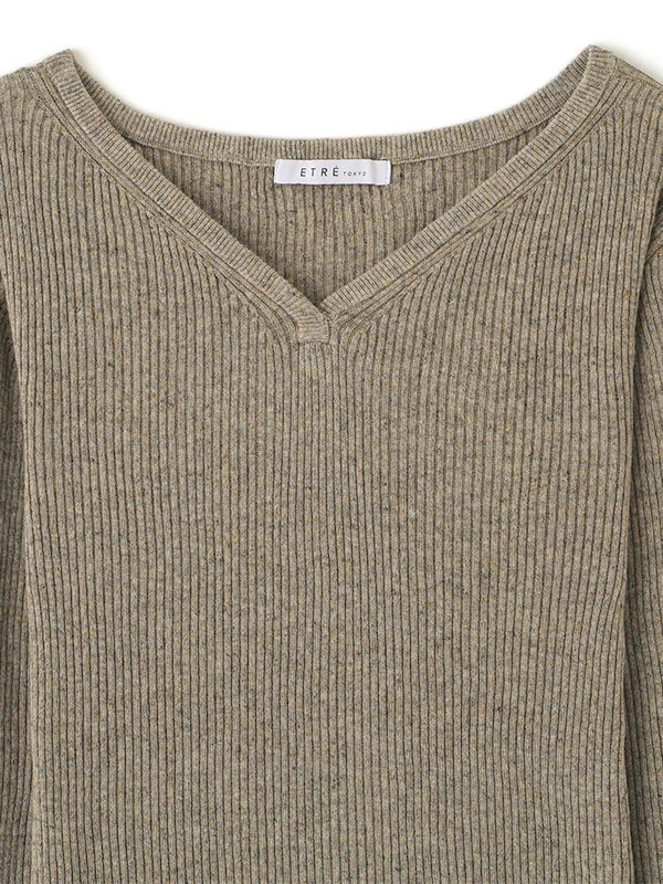 リネンヘルシーニットプルオーバー