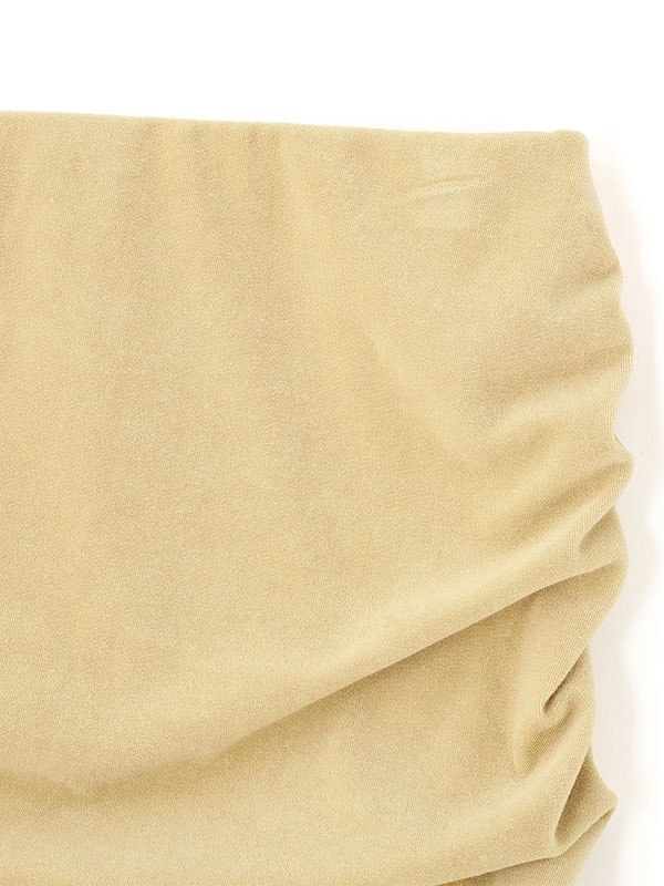 パイルギャザーミニスカート