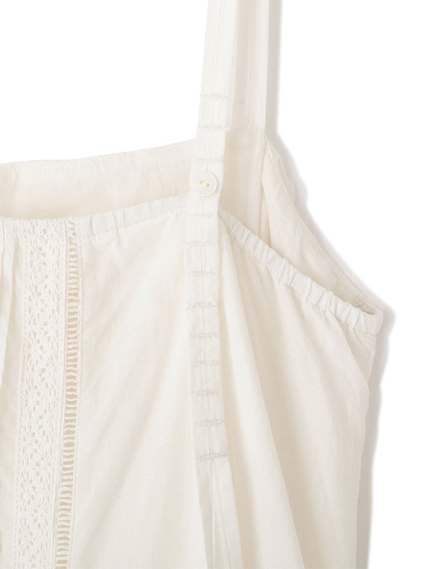 レースコットンキャミワンピース(S WHITE): ワンピース │ ETRE TOKYO