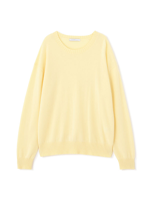 リラクシーカシミヤニットプルオーバー