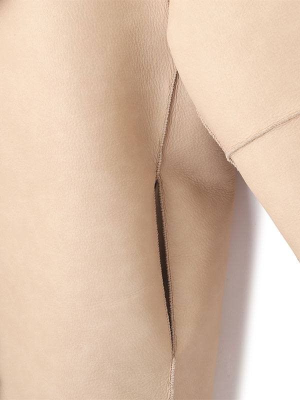 リバーシブルムートンミドルコート