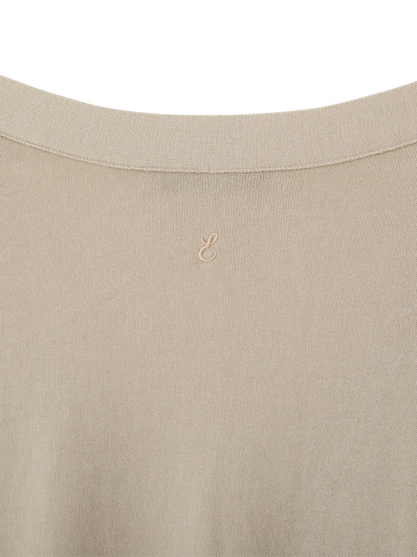 アウトポケットVネックニットカーディガン