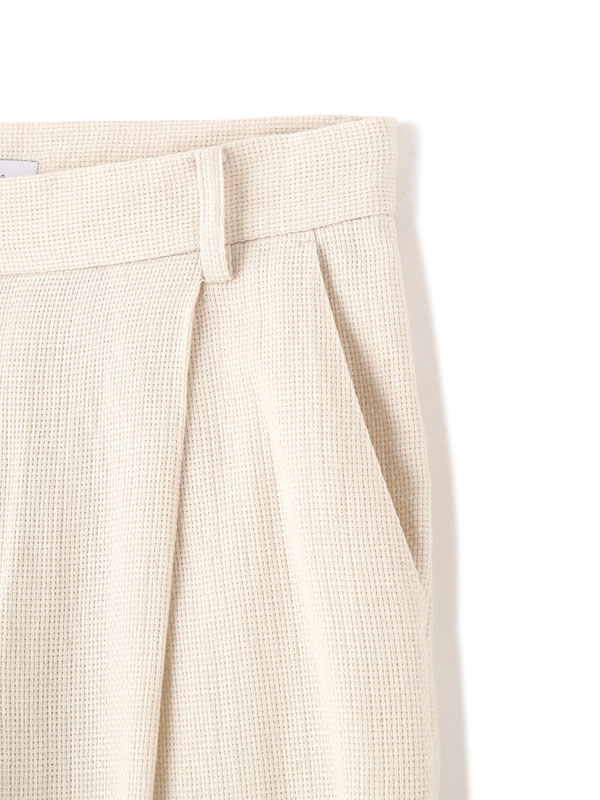 レノクロスセミワイドパンツ(S OFF WHITE): ボトムス │ ETRE TOKYO 