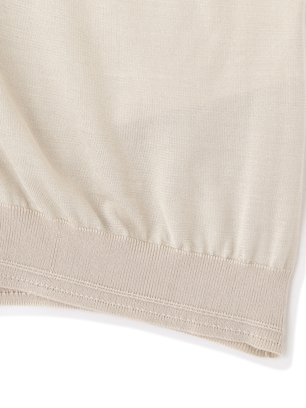 SANTEシルクVネックニットベスト