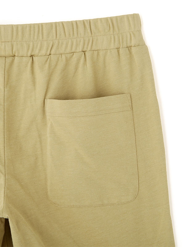 three dots パウダリーコットンショートパンツ