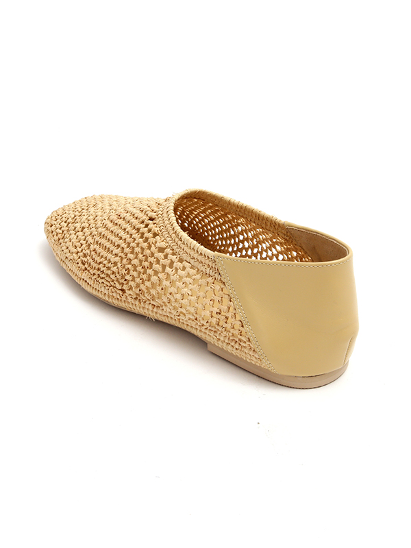ラフィアフラットシューズ(36 BEIGE): シューズ │ ETRE TOKYO