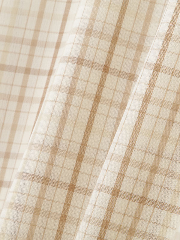 エトレトウキョウ　オリジナルマルチチェックシャツ オリジナルマルチチェックシャツ(F BEIGE): トップス │ ETRE