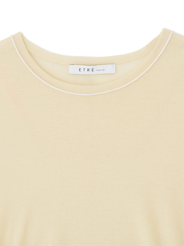 カラーメローシアーTee(F WHITE): トップス │ ETRE TOKYO