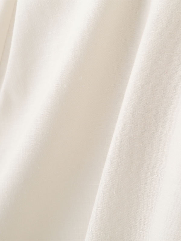 フロントラップシャンブルワイドパンツ