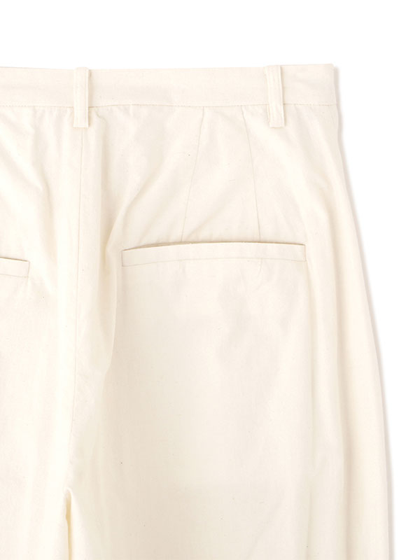 ETRETOKYO コットンシルクスムースニットパンツ（S　IVORY） セットアップ対応】コットンシルクスムースニットパンツ（フル