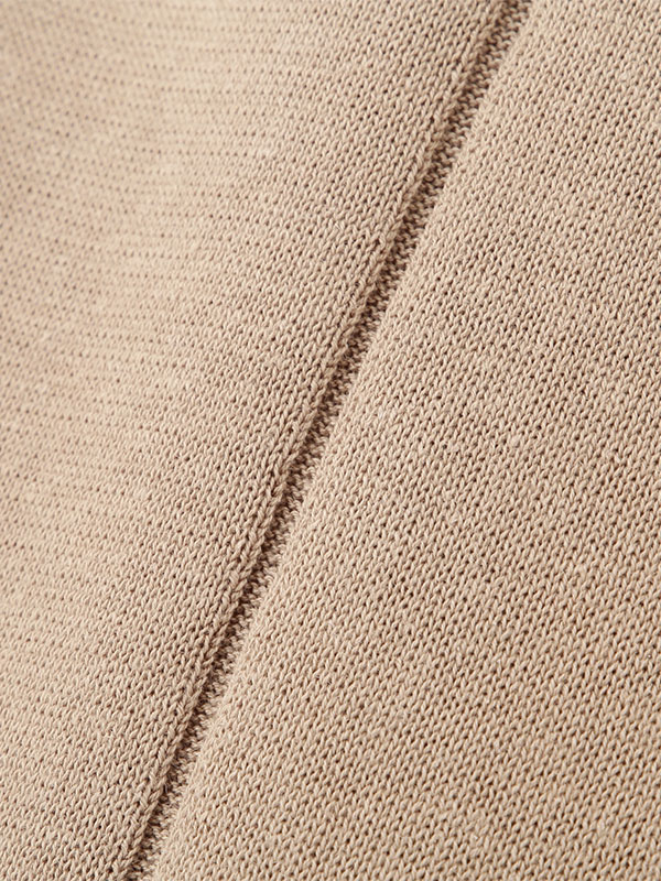 コットンリネンニットサスパンツ