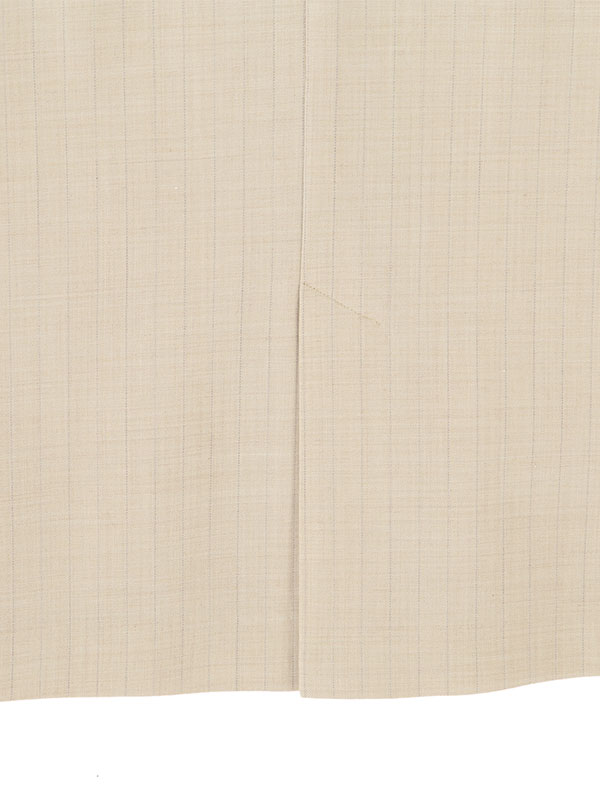 サイロスパンノーカラーダブルブレストジャケット