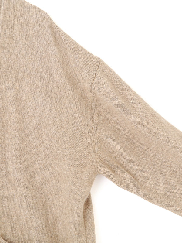 プレーンステッチＶネックニットカーディガン