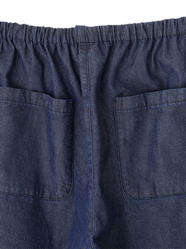 テンセルデニムリラクシーパンツ