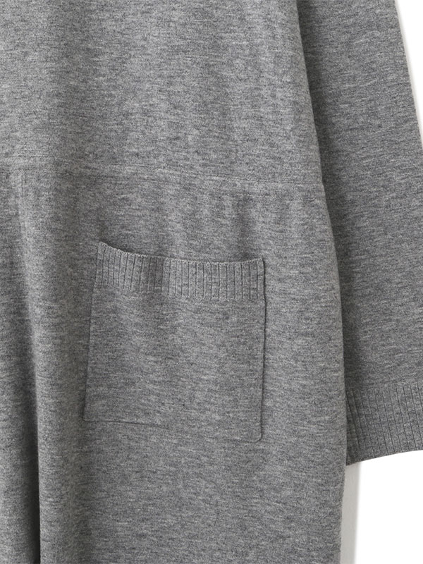 フロントファスナーニットオールインワン